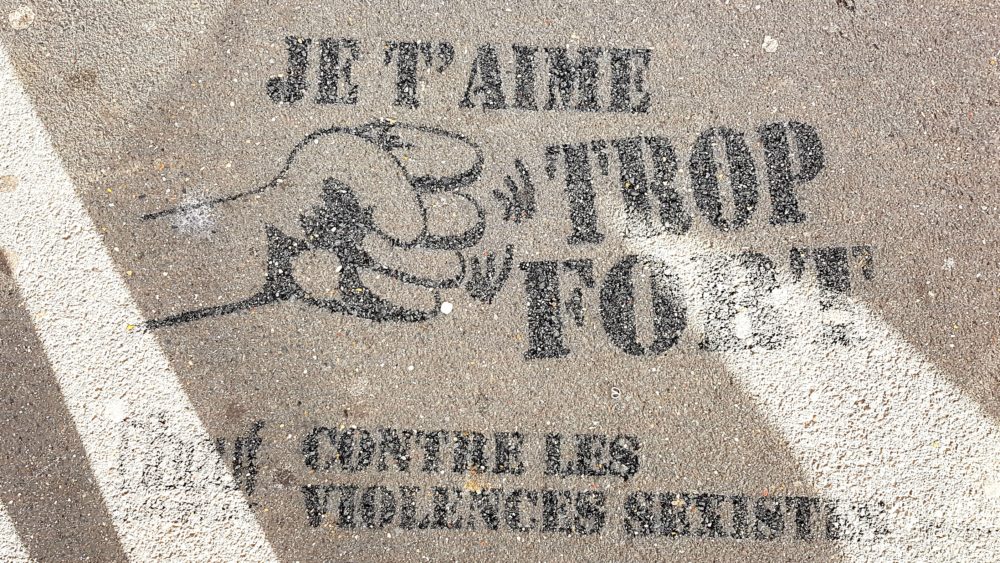 Clean Tag à Elbeuf dans le cadre de la semaine de lutte contre les violences sexistes