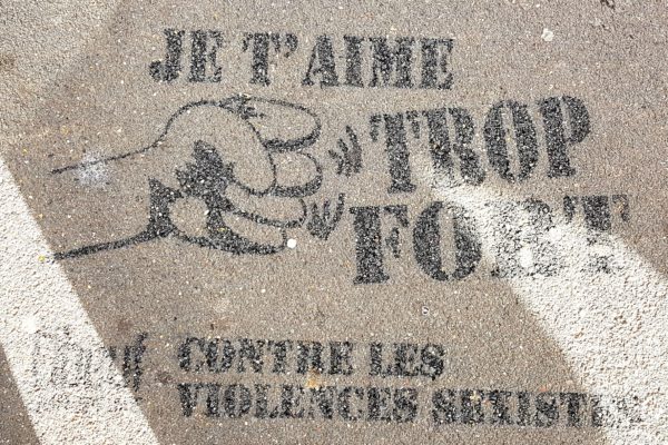 Clean Tag à Elbeuf dans le cadre de la semaine de lutte contre les violences sexistes