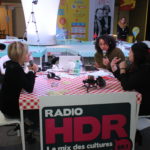 Plateau radio au salon de l'étudiant de Rouen, avec HDR